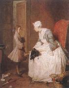 Jean Baptiste Simeon Chardin The Govemess oil on canvas